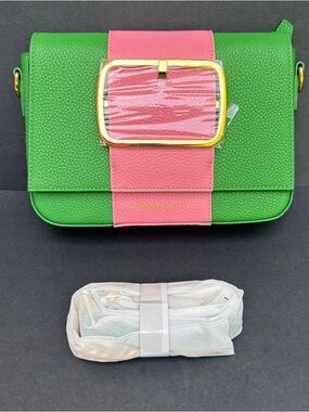 Gregory Sylvia Pink & Green Crossbody Bag